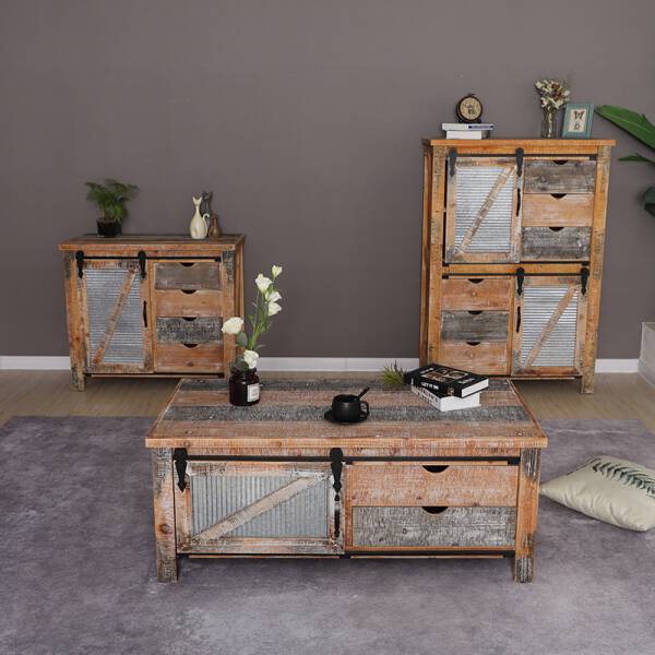 ขาย โต๊ะกลางห้องรับแขก American Style Coffee Table