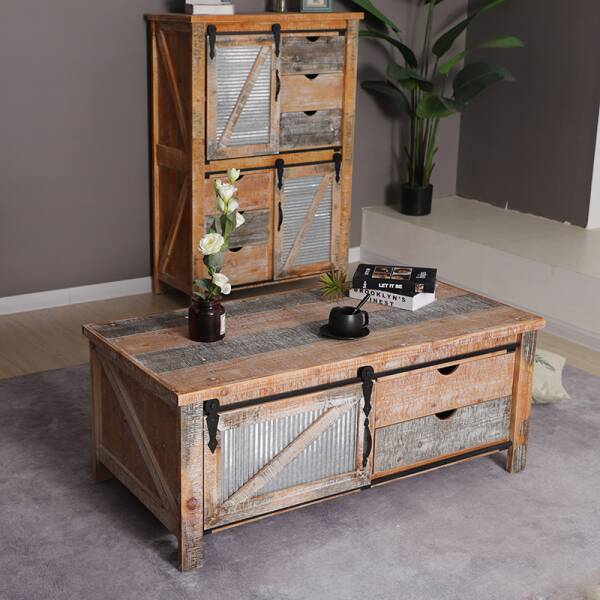 ขาย โต๊ะกลางห้องรับแขก American Style Coffee Table