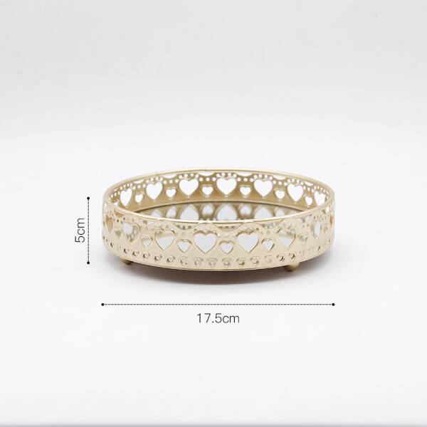 ขาย ถาดกระจกสำหรับแต่งบ้าน Golden Decorative Tray II