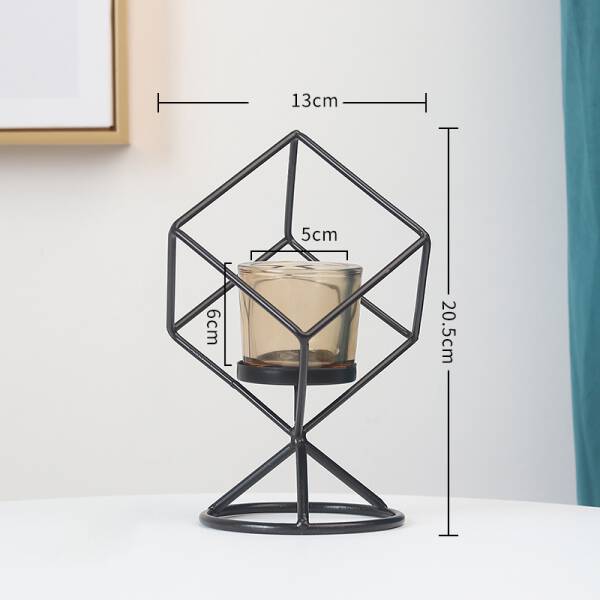 ขาย เชิงเทียนทรงกราฟฟิกสำหรับตกแต่งบ้าน Decorating Candle Holder III