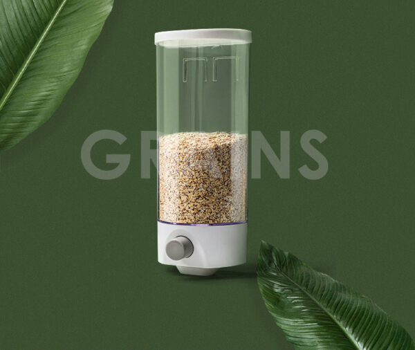 ขาย กล่องใส่ข้าวสารติดผนัง Wall Kitchen Dispenser