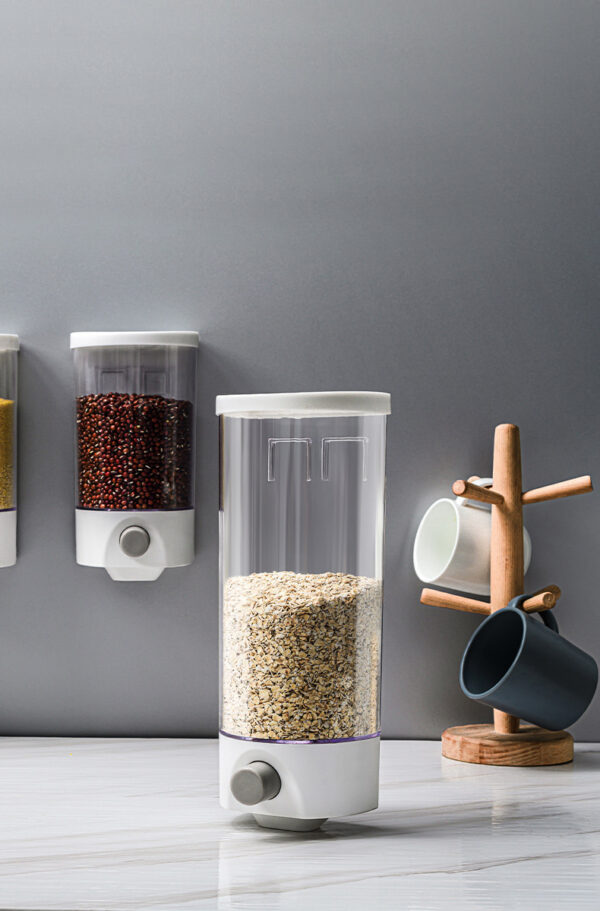 ขาย กล่องใส่ข้าวสารติดผนัง Wall Kitchen Dispenser