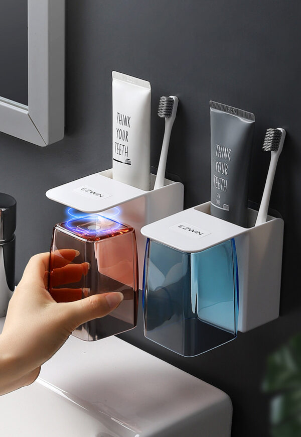 ขาย ที่จัดระเบียบห้องน้ำติดผนังพร้อมก้าวน้ำ Wall Toilet Organizer