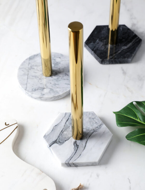 ขาย ที่ใส่กระดาษทิชชู่ตั้งโต๊ะสำหรับห้องครัวลายหินอ่อน Marble Tissue Holder