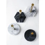 ขาย ที่ใส่กระดาษทิชชู่ตั้งโต๊ะสำหรับห้องครัวลายหินอ่อน Marble Tissue Holder