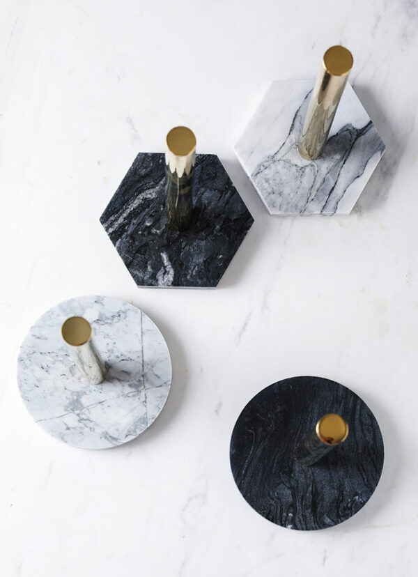 ขาย ที่ใส่กระดาษทิชชู่ตั้งโต๊ะสำหรับห้องครัวลายหินอ่อน Marble Tissue Holder
