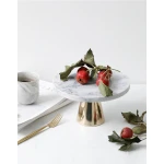 ขาย จานหินอ่อนตกแต่งบ้านสำหรับขนม Marble Decorating Display