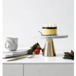 ขาย จานหินอ่อนตกแต่งบ้านสำหรับขนม Marble Decorating Display