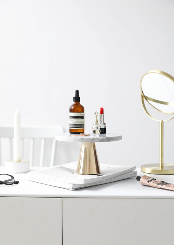 ขาย จานหินอ่อนตกแต่งบ้านสำหรับขนม Marble Decorating Display