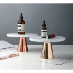 ขาย จานหินอ่อนตกแต่งบ้านสำหรับขนม Marble Decorating Display