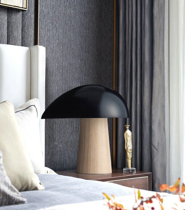 ขาย โคมไฟตั้งโต๊ะหัวเตียงสำหรับตกแต่งบ้าน Wooden Designed Table Lamp