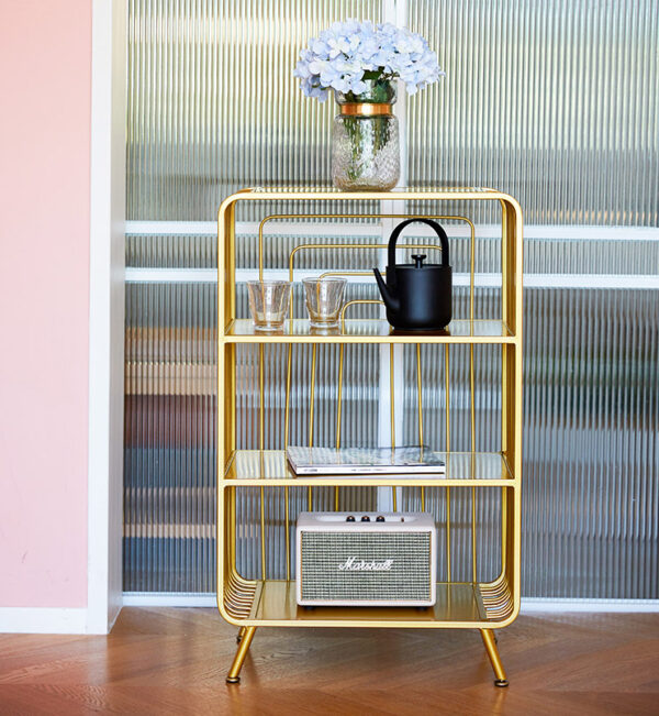 ขาย โต๊ะข้างโซฟาข้างเตียงเหล็ก Golden Side Table