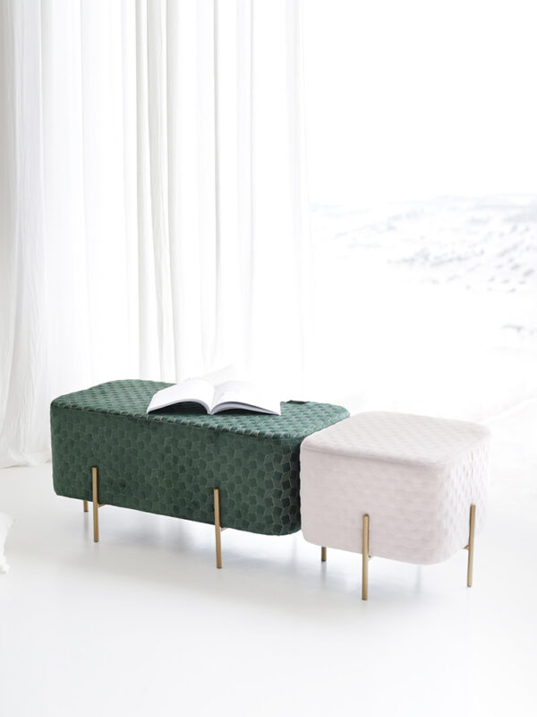 ขาย ม้านั่งสำหรับตกแต่งบ้าน Premium Velvet Bench & Stool