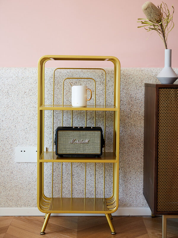ขาย โต๊ะข้างโซฟาข้างเตียงเหล็ก Golden Side Table