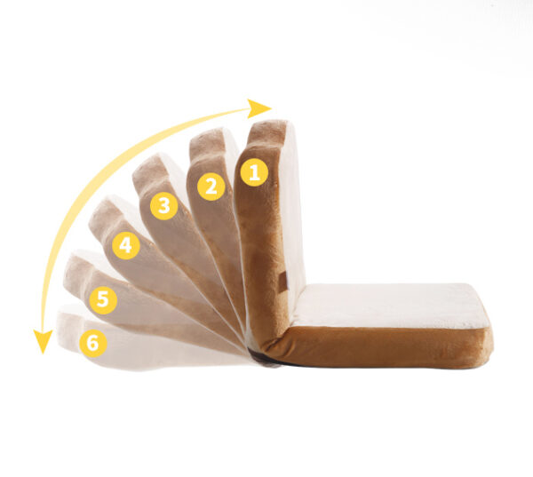 ขาย เก้าอี้นั่งพื้นสุขภาพสไตล์ญี่ปุ่นพับเก็บได้ Bread Floor Chair