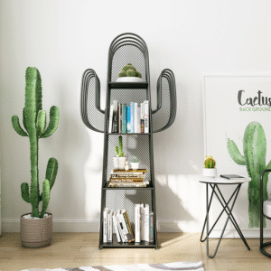 ขาย ชั้นเก็บหนังสือตั้งพื้นโครงเหล็ก Cactus Bookshelf