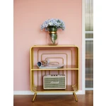 ขาย โต๊ะข้างโซฟาข้างเตียงเหล็ก Golden Side Table