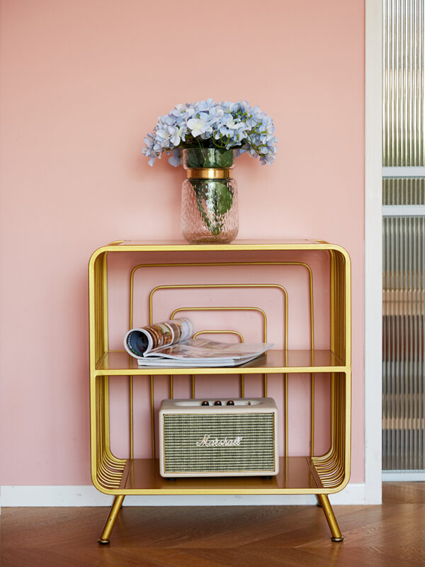 ขาย โต๊ะข้างโซฟาข้างเตียงเหล็ก Golden Side Table
