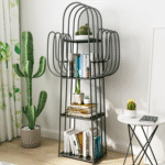 ขาย ชั้นเก็บหนังสือตั้งพื้นโครงเหล็ก Cactus Bookshelf