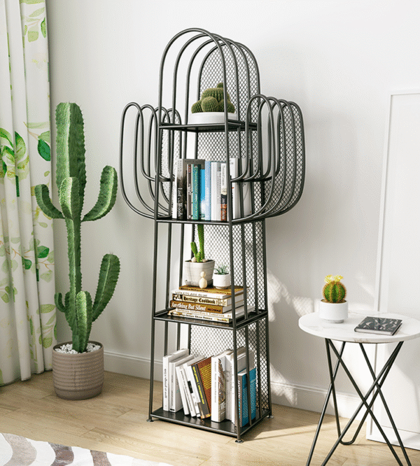 ขาย ชั้นเก็บหนังสือตั้งพื้นโครงเหล็ก Cactus Bookshelf