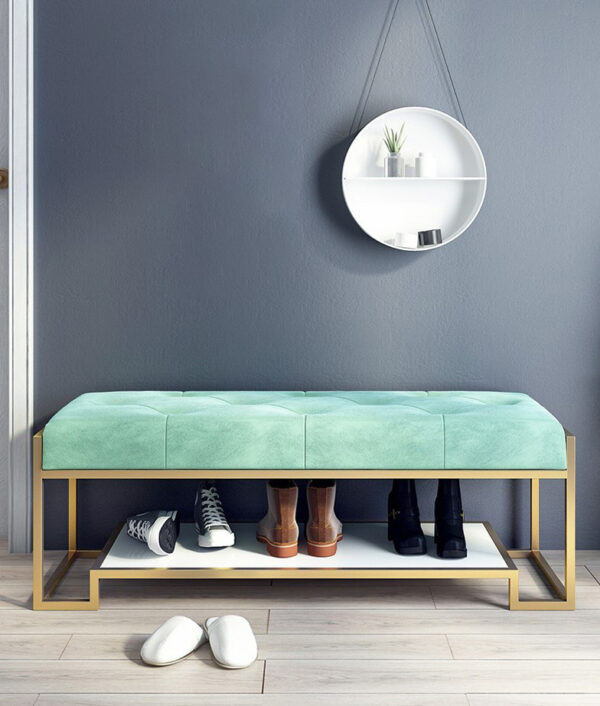 ขาย เก้าอี้ใส่รองเท้าเก็บรองเท้า Decorative Bench Shoes Rack II