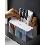 ขาย ที่จัดระเบียบห้องน้ำติดผนังพร้อมก้าวน้ำ Wall Toilet Organizer