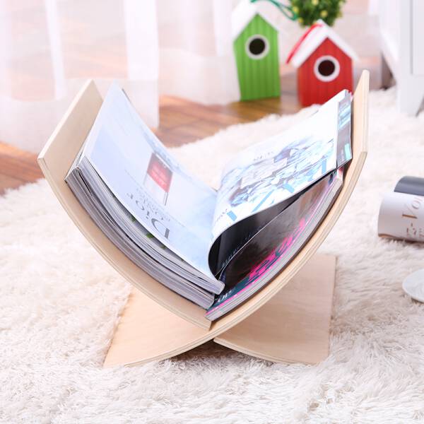 ขาย ชั้นวางหนังสือ Wooden Magazine Rack