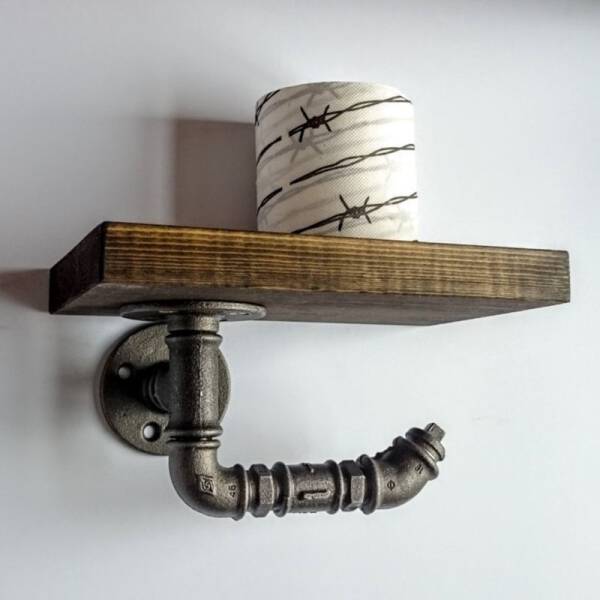 ขาย ที่ใส่ทิชชู่ติดผนังสำหรับตกแต่งห้องน้ำ Toilet Industrial Tissue Holder