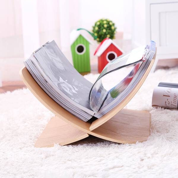 ขาย ชั้นวางหนังสือ Wooden Magazine Rack