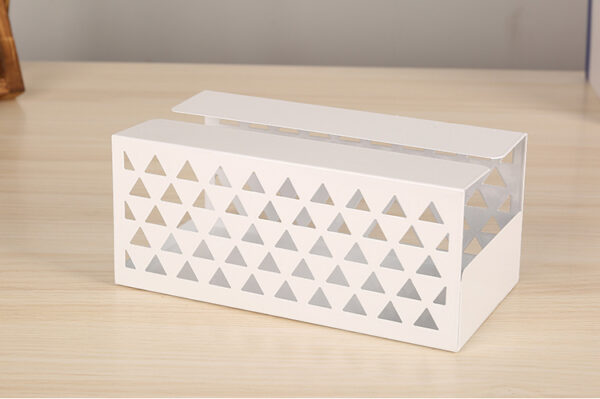 ขาย กล่องใส่กระดาษทิชชู่ตั้งโต๊ะ Rectangle Iron Tissue Box