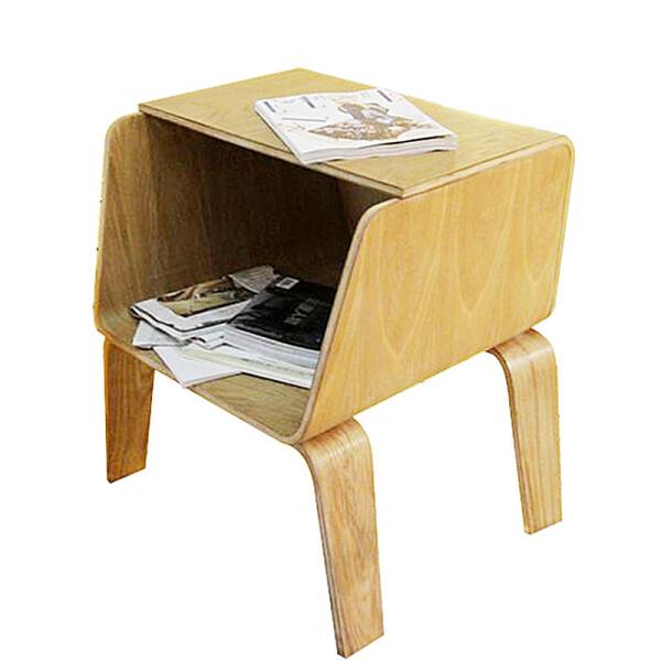 ขาย โต๊ะข้างเตียง ข้างโซฟา Wooden Box Side Table