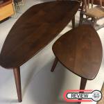 ขาย ชุดโต๊ะกลางไม้สไตล์มินิมอล Minimal Solid Wooden Center Table