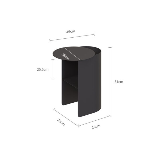 ขาย โต๊ะข้างโซฟา Designed Iron Side Table