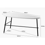 ขาย ชุดโต๊ะห้องรับแขกทรงสามเหลี่ยม Triangle Designed Livingroom Set
