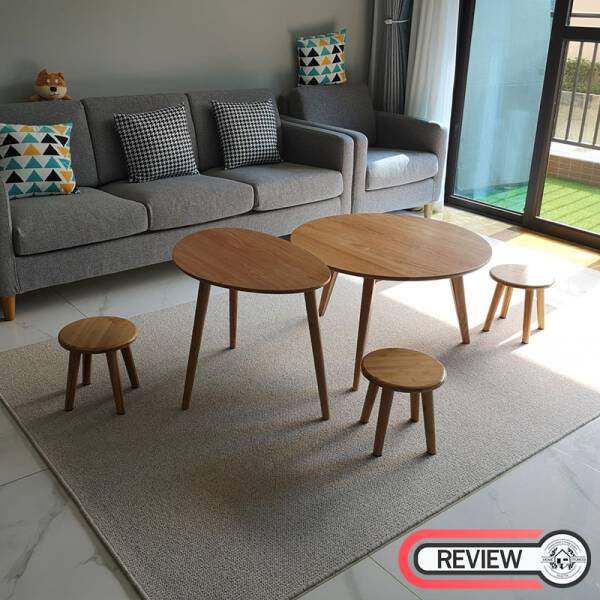ขาย ชุดโต๊ะกลางห้องรับแขก Solid Wooden Center Table Set