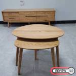 ขาย ชุดโต๊ะกลางห้องรับแขก Solid Wooden Center Table Set