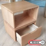 ขาย โต๊ะข้างไม้ Rotating Solid Side Table