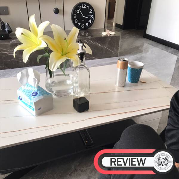 ขาย โต๊ะกลางลายหินอ่อนสองชั้น 2 Layers Rectangle Center Table