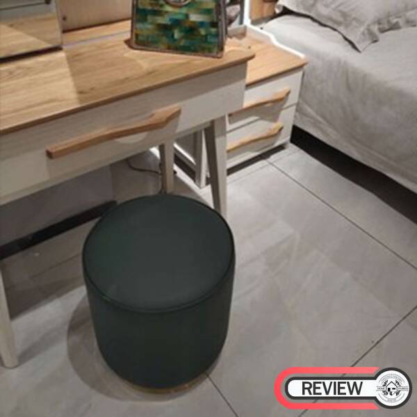 ขาย เก้าอี้สำหรับแต่งบ้าน Round Leather Stool
