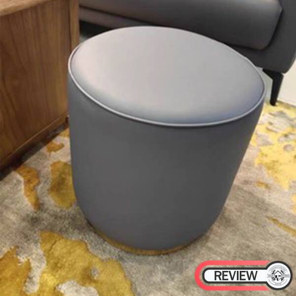 ขาย เก้าอี้สำหรับแต่งบ้าน Round Leather Stool
