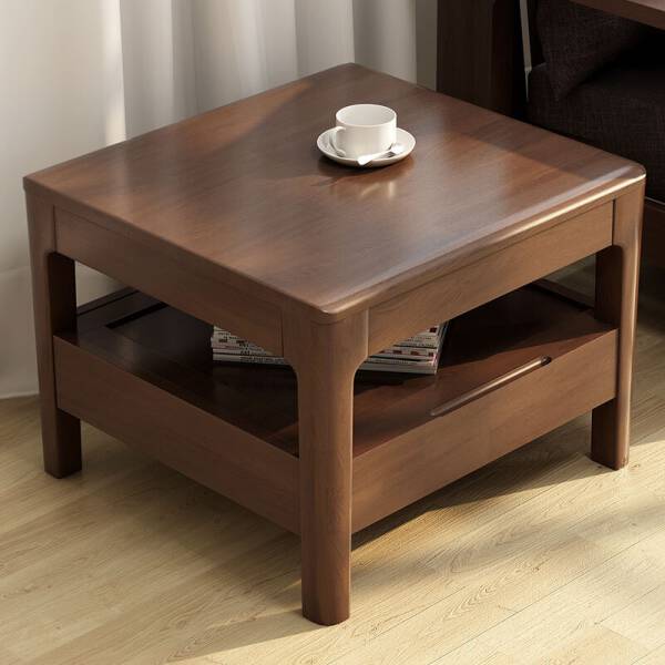ขาย โต๊ะข้างไม้พร้อมลิ้นชัก Wooden Side Table III