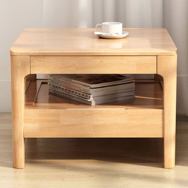 ขาย โต๊ะข้างไม้พร้อมลิ้นชัก Wooden Side Table III