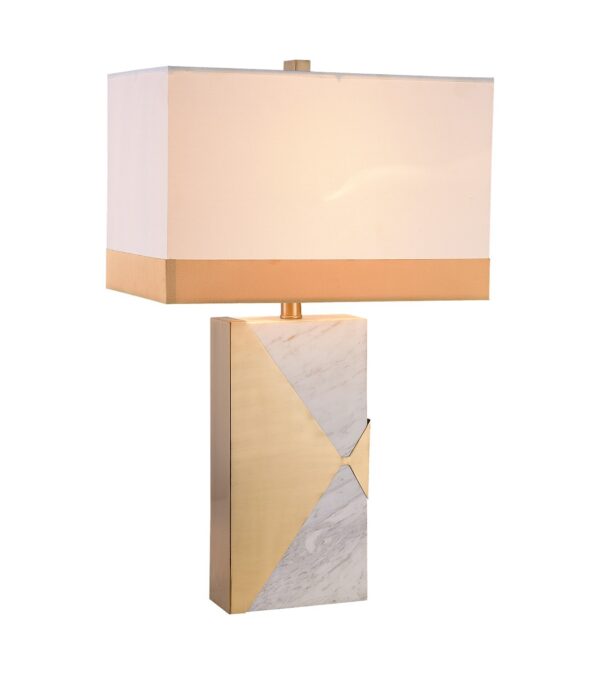 ขาย โคมไฟหัวเตียงสำหรับตกแต่งบ้าน Luxury Marble Table Lamp
