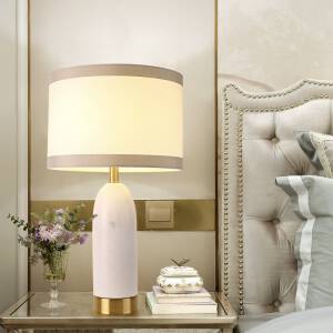 ขาย โคมไฟหัวเตียงสำหรับตกแต่งบ้าน Luxury Marble Table Lamp II