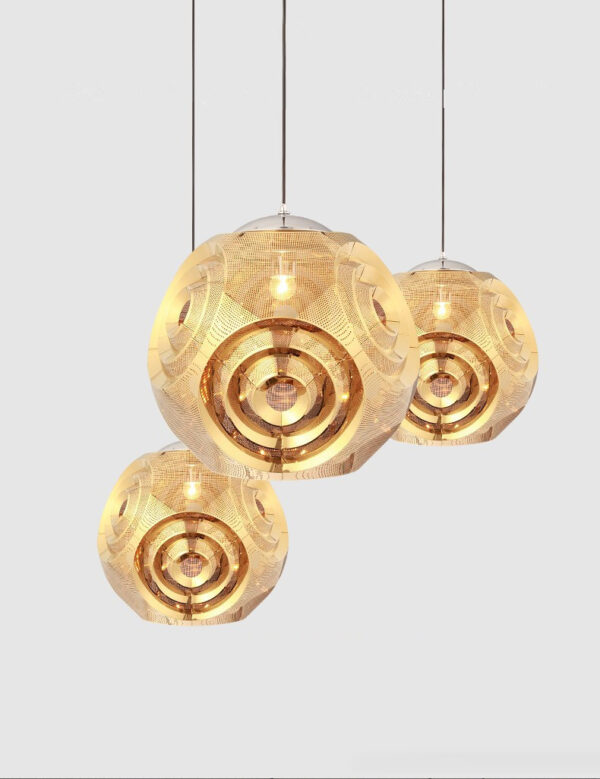 ขาย โคมไฟสแตนเลสติดเพดาน Creative Stainless Steel Ceiling Lamp