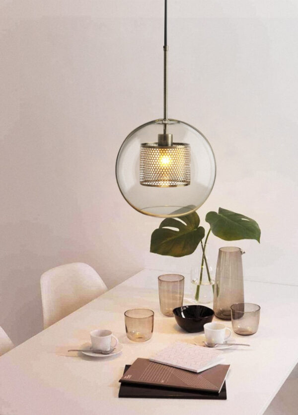 ขาย โคมไฟเหล็กติดเพดาน Iron Mesh Ceiling Lamp