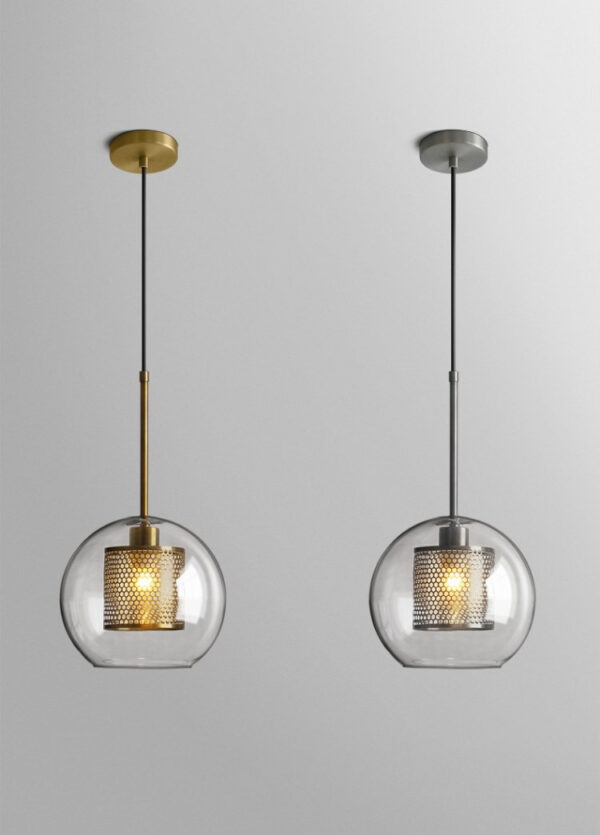 ขาย โคมไฟเหล็กติดเพดาน Iron Mesh Ceiling Lamp