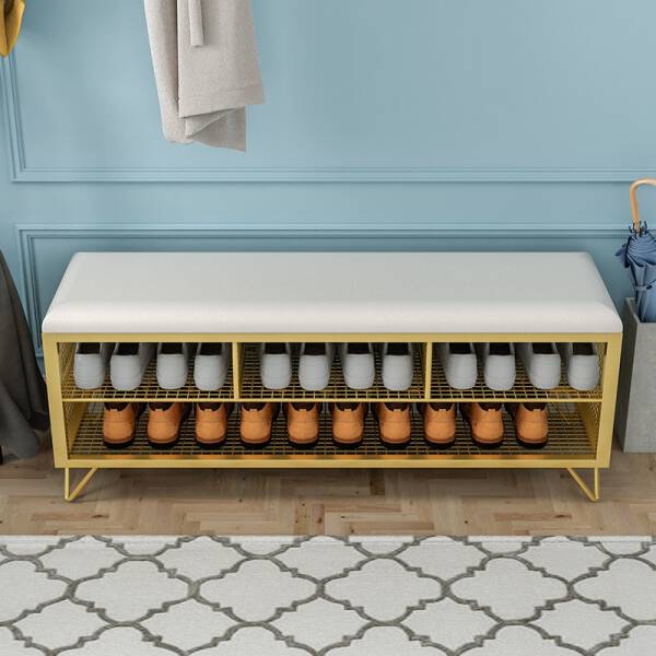 ขาย ม้านั่งแต่งบ้าน Golden Bench III