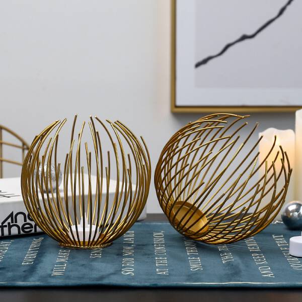 ขาย เชิงเทียนสำหรับตกแต่งบ้าน Metal Candle Holder