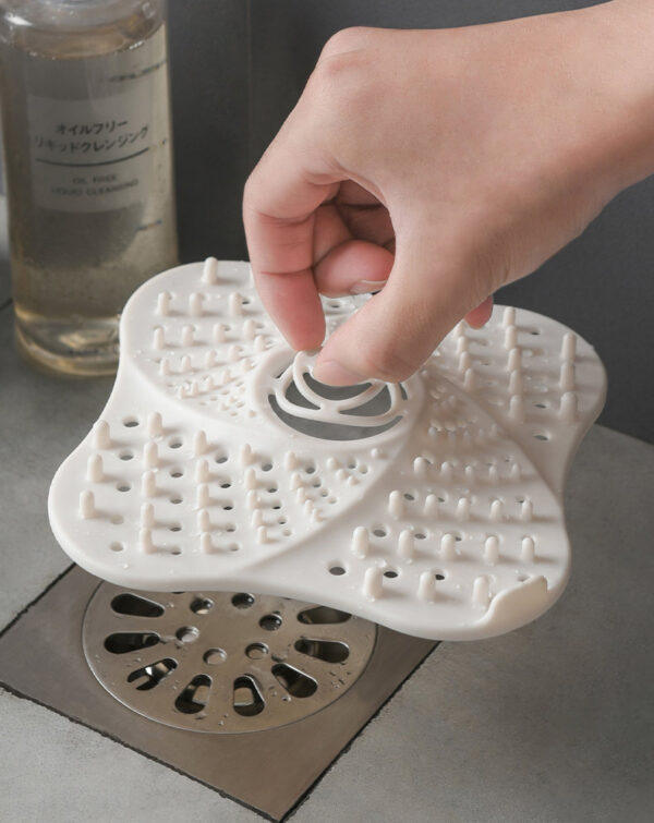 ขาย ซิลิโคนดักจับเส้นผม Silicone Drain Hair Catcher